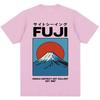 Japanese Style Fuji Osaka T Shirt Men Women Fashion Vintage T-shirts Oversized Cotton Novelty T Shirts Streetwear Gifts