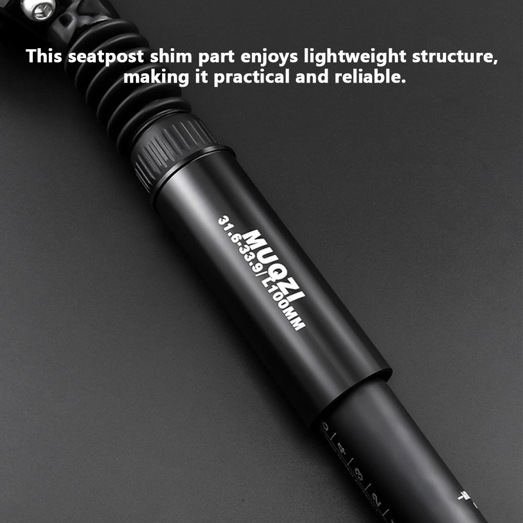 Seatpost Shim Adapter Cycling Accessory Aluminum Alloy Seatpostss Tube Sleeve Sitting Tubes Adapters Bike Part Fittings