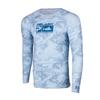 Mens Long Sleeve Fishing Shirt Quick-Dry Breathable UV Protection T-Shirt Casting Angling Outdoor Sports