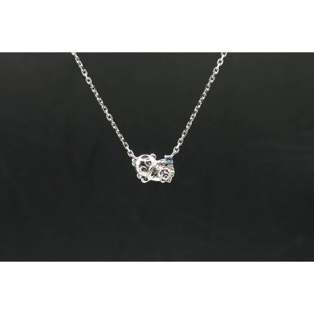Used Unused U-treasure Sanrio Hankyodon 925 Necklace