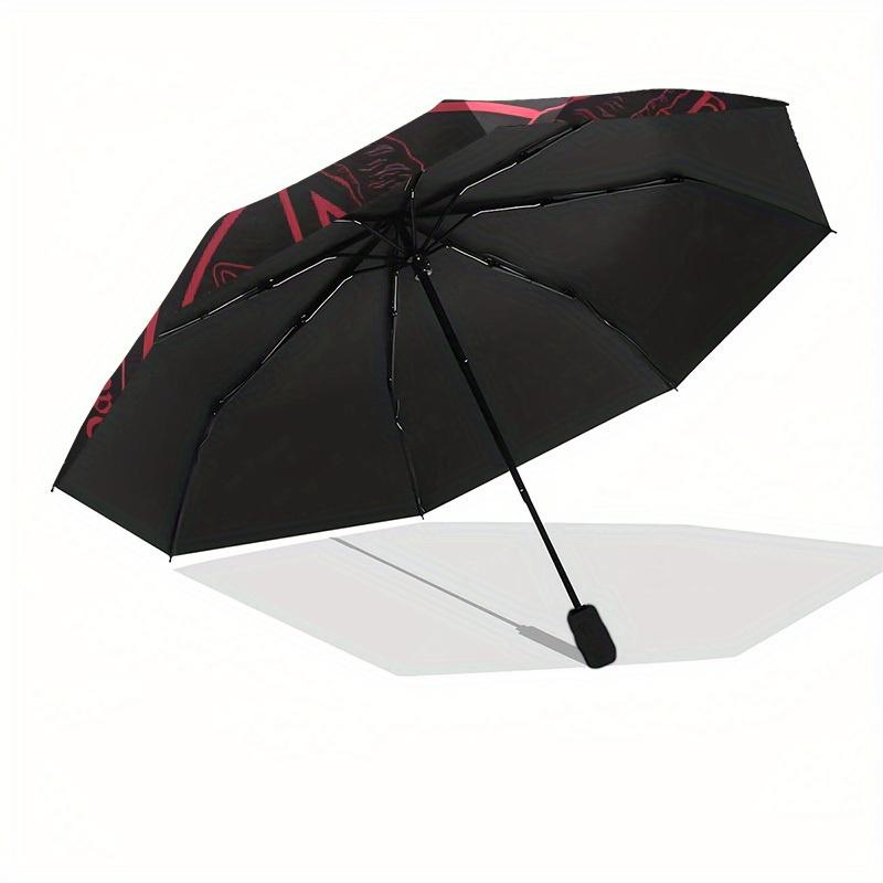 1pc Baphomet Symbol Satanic Artwork Umbrella with Plastic Handle,Suitable for All Seasons Home Travel Outdoor UmbrellaB1663