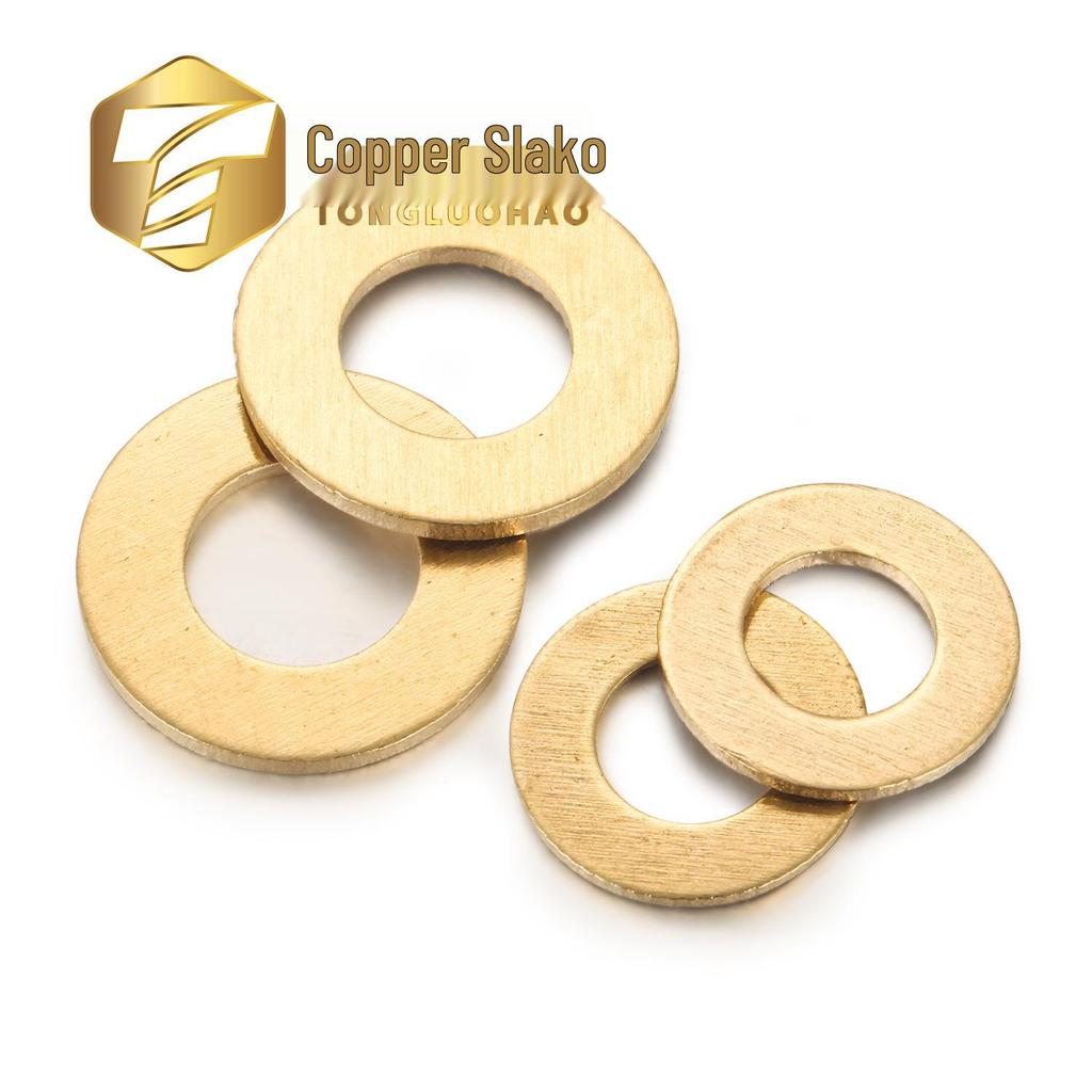 Copper H62 Brass Flat Washer for Enhanced Electrical Conductivity – Available In Sizes 2 To 14