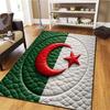 Algeria National Football Team Carpet Rug for Living Room Bedroom Home Sofa Decoration,Kids play Non-slip Floor Mat
