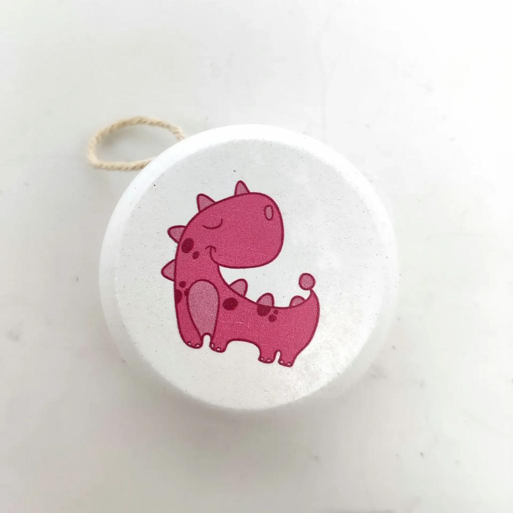 Children Yoyo Ball Cute Animal Prints Wooden Yoyo Toys Ladybug Toys Kids Yo-Yo Creative Toys for Children 5cm Wooden Yo Yo Ball