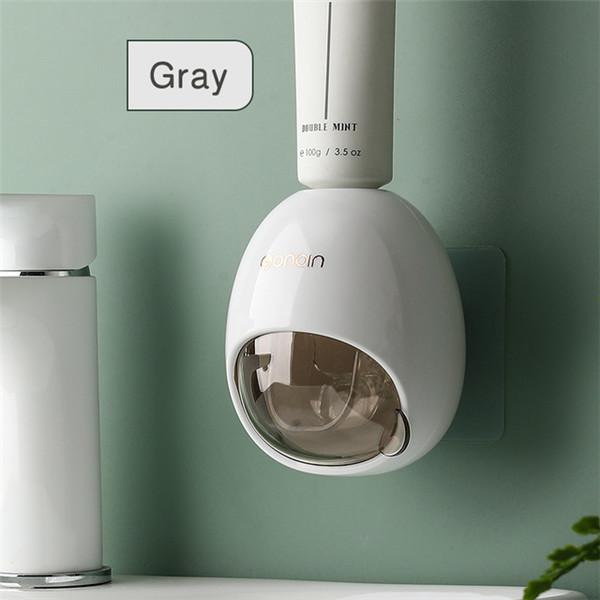 Wall Mounted Toothpaste Dispenser Automatic Tube Press Squeezer Toothpaste with Dust Cover Dispensador Pasta Dientes