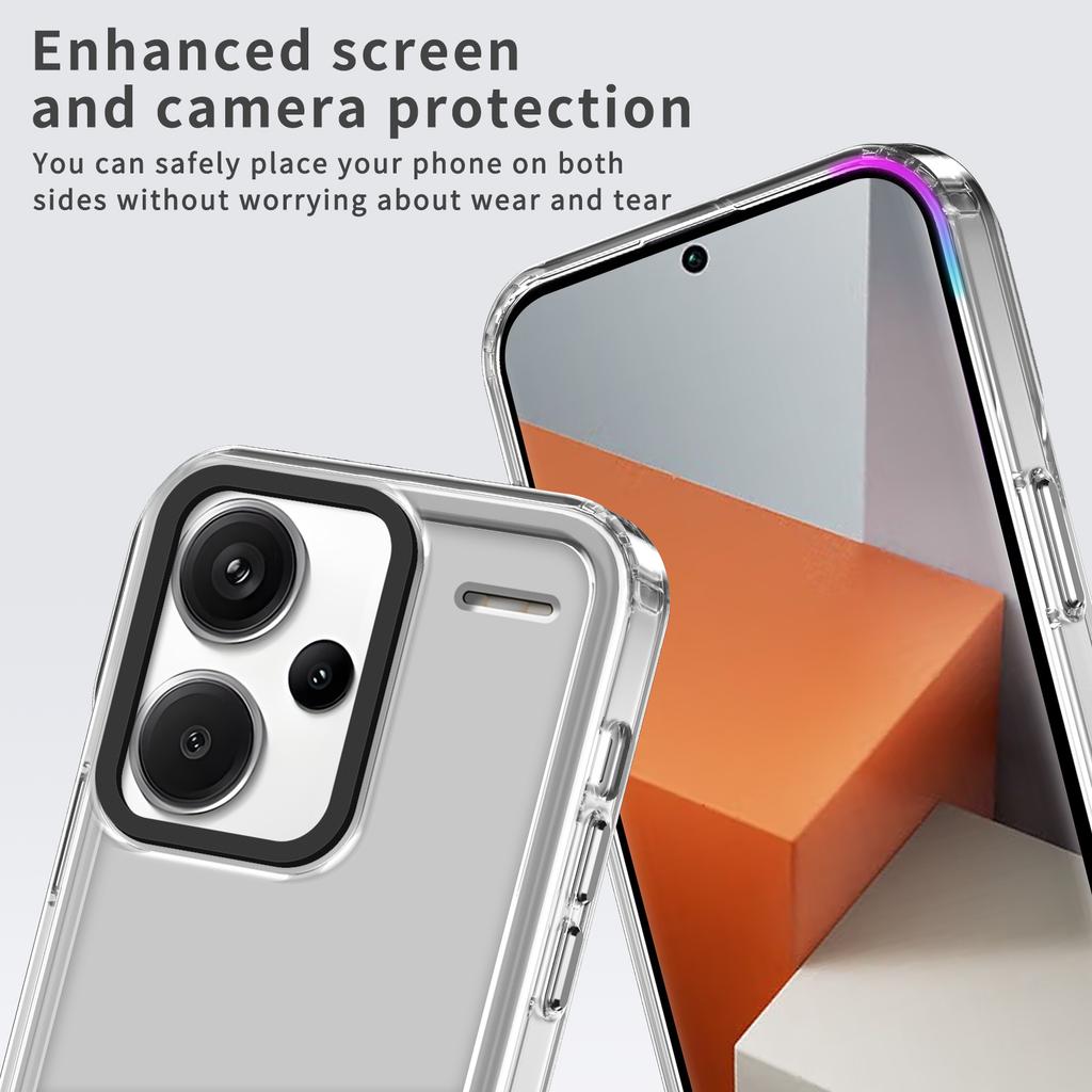 For Xiaomi Redmi Note 13 Pro+ 5G Protective Case PC+TPU Clear Phone Protector