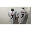 Mens Cotton Football Jersey Michael Penix Jr Atlanta Falcons NFL Style Sports Apparel Wear