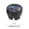 For Subaru WRX Forester Outback Impreza STI Legacy BRZ Tribeca ABS Car Cigarette Lighter Dust Cover Dustproof Cap Plug Yh6r