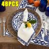 48PCS Simulation Lemon Plant Napkin Ring Fruit Meal Buckle Hotel Model Room Napkin Ring Napkin Buckle Party Supplies
