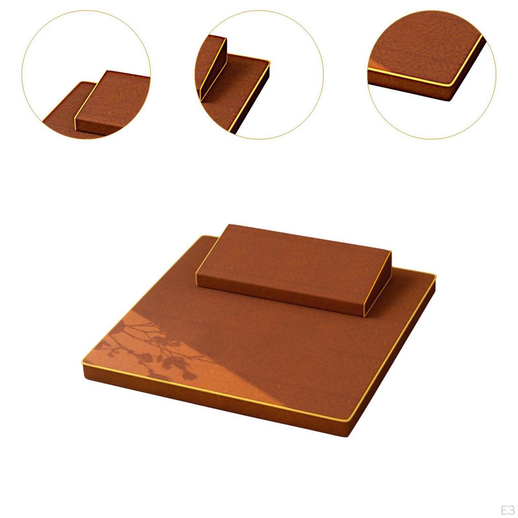 Składana poduszka podłogowa siedzisko wielofunkcyjna łatwa do przechowywania pogrubiona do jogi kultu Buddy