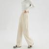 [Extra thick cotton fleece pants] Winter fleece thickened gram double warm extra thick cotton fleece wide leg long casual pants children