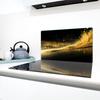 GLASS PROTECTIVE PLATE FOR STOVE 90x52 BLACK