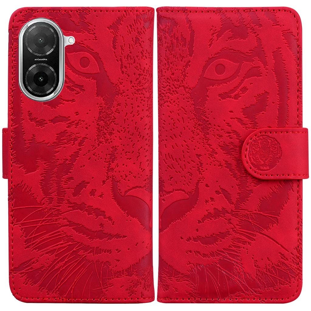 For Xiaomi Redmi A5 NFC (173.45mm) Case Tiger Imprint Leather Wallet Phone Cover