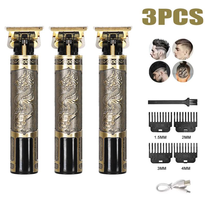 1/2/3 PCS New T9 Hair Clipper Shaving Hair Trimming Hair Trimming Electric Shaver Boyfriend Gift Barber Clippers
