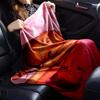 Pink Reflection Portrait Blanket Soft Throw Blanket For Home Bedroom Bed Sofa Travel Office Solid Christmas Blanket