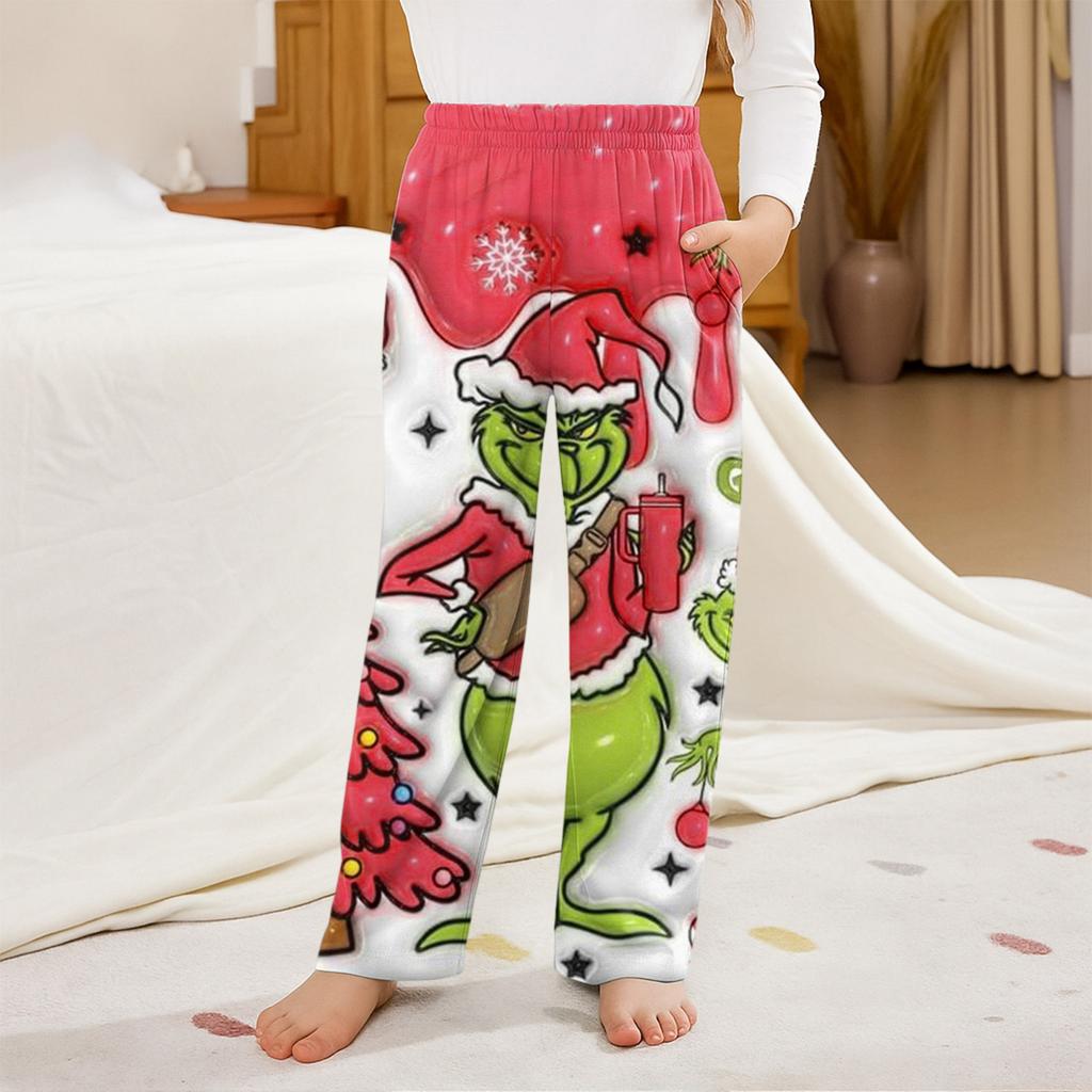 Fashionable Children's Versatile Pocket Sports Casual Pants