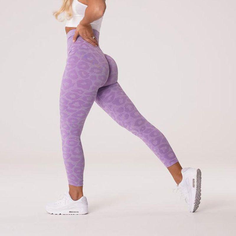 Animal Print Pencil Nine Pants Woman Animal Print Pencil Ankle-Length Pants Female