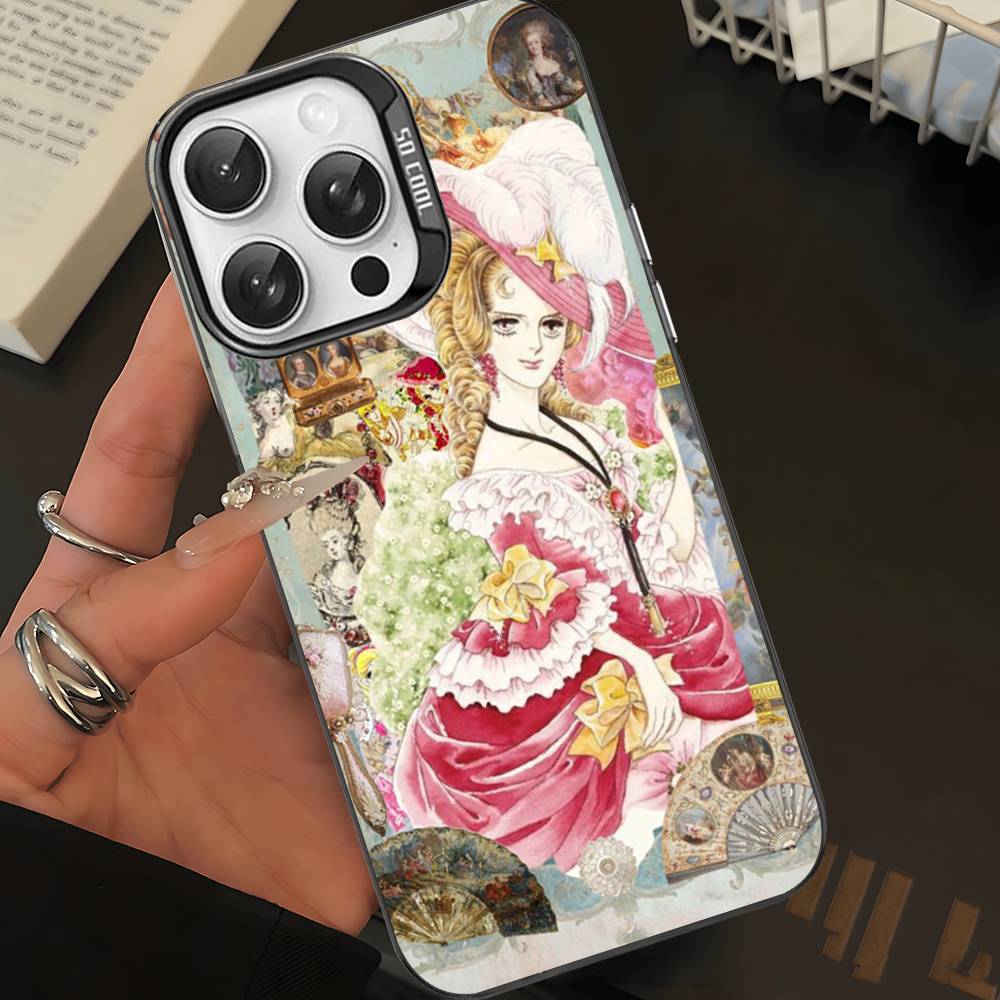 Classic Anime The Rose Of Versailles Phone Cases For IPhone 17 16 15 14 13 12 11 Plus Pro Max Pro Color Matte Cover