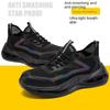 Arbeitsversicherungsschuhe Herren-Sicherheitsschuhe mit Stahlkopf, Anti-Smashing- und Anti-Piercing-Schutzschuhe, Deodorant-Sicherheitsschutzschuhe