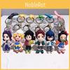 Charming Kimetsu No Yaiba Character Keychains Cute Gifts For Couples And Friends