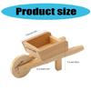 Dollhouses Furnishings Cart Model Life Scene for Living Room Kitchen Decoration Wheelbarrow Craft Miniature Decors