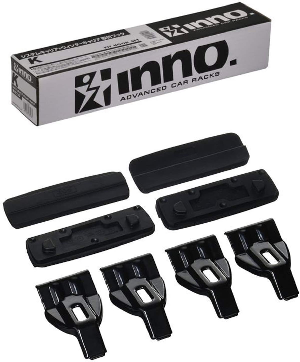 Carmate inno Base Carrier Hooks Compatible Toyota AZR65G is the part required when installing the INNO base carrier on these K737 Vehicle-Specific