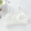 9-12 Years Old Pure Cotton Puberty Training Camisole, Comfortable Developmental Underwear for Primary School Girls