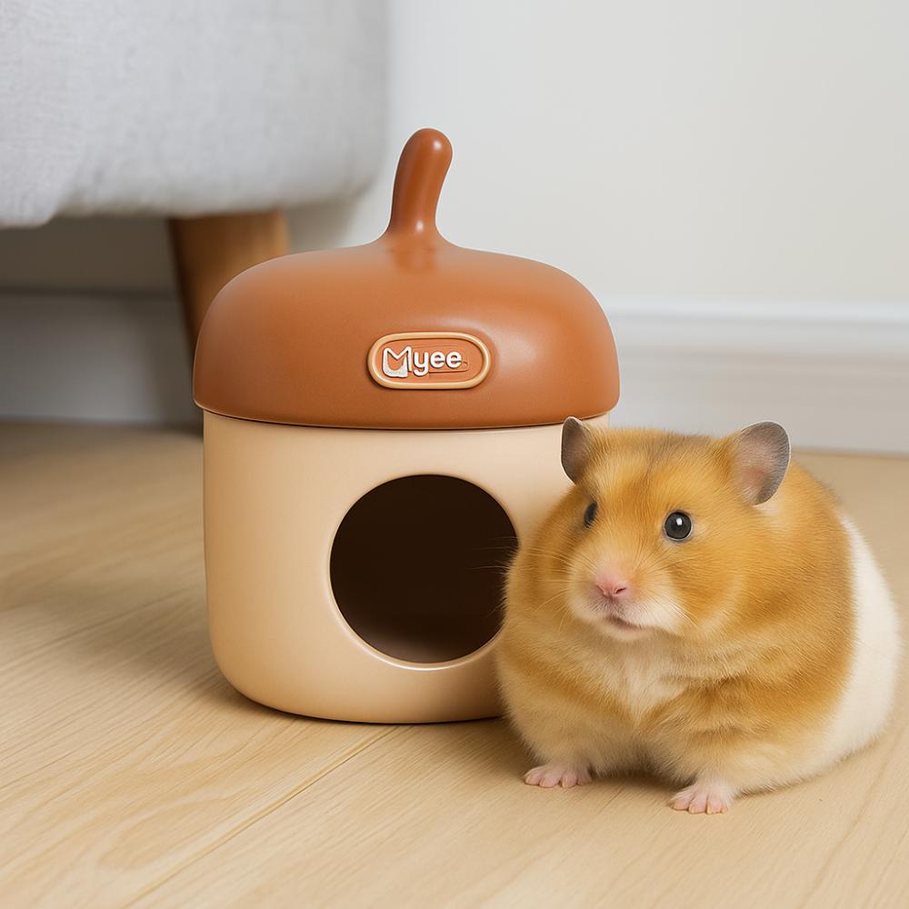 Dekorativní keramické hnízdo Úkryt pro křečka Roztomilé chladicí hnízdo pro křečka Činčilu