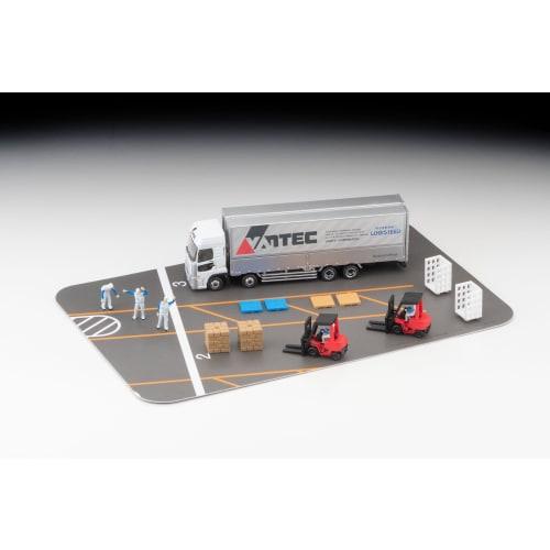 Tomytec The Truck Collection Truck Collection Logistics Site Wing Van Set G Vantech