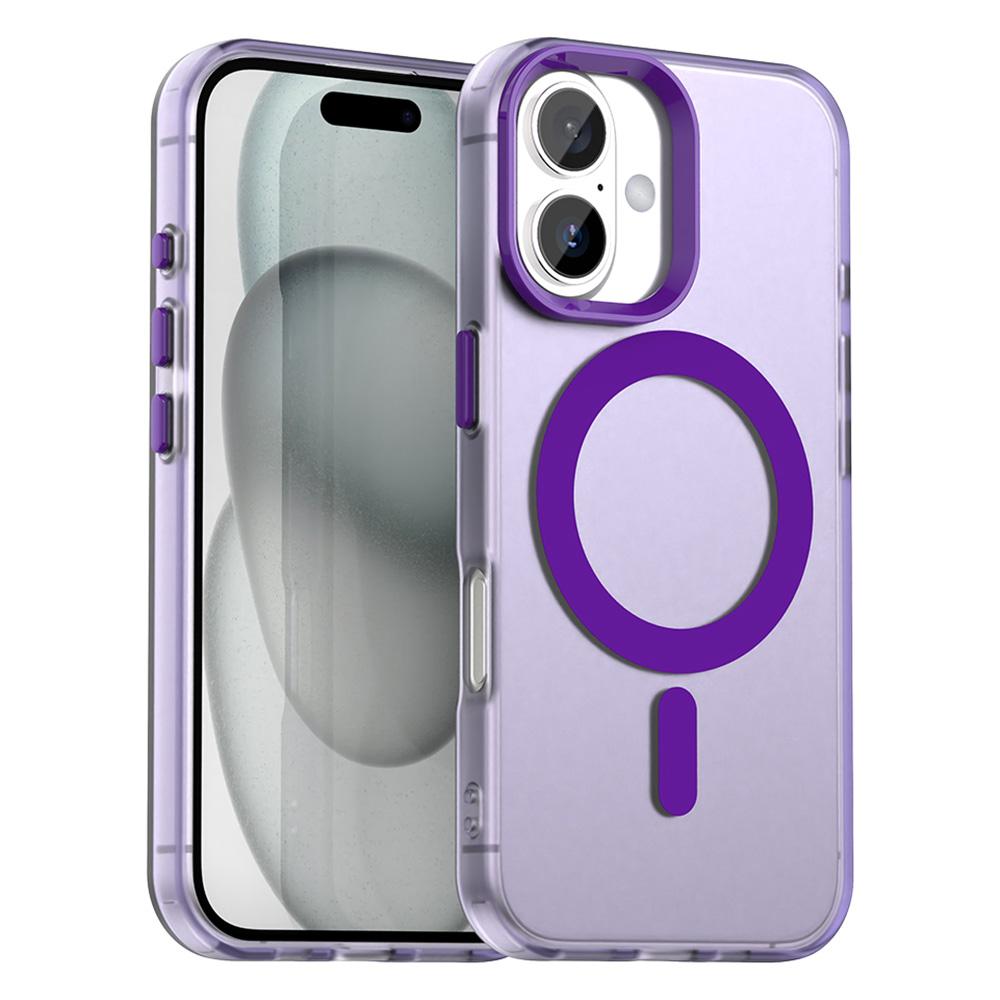 For iPhone 17 Case Compatible with MagSafe Anti Drop Hybrid Phone Back Cover