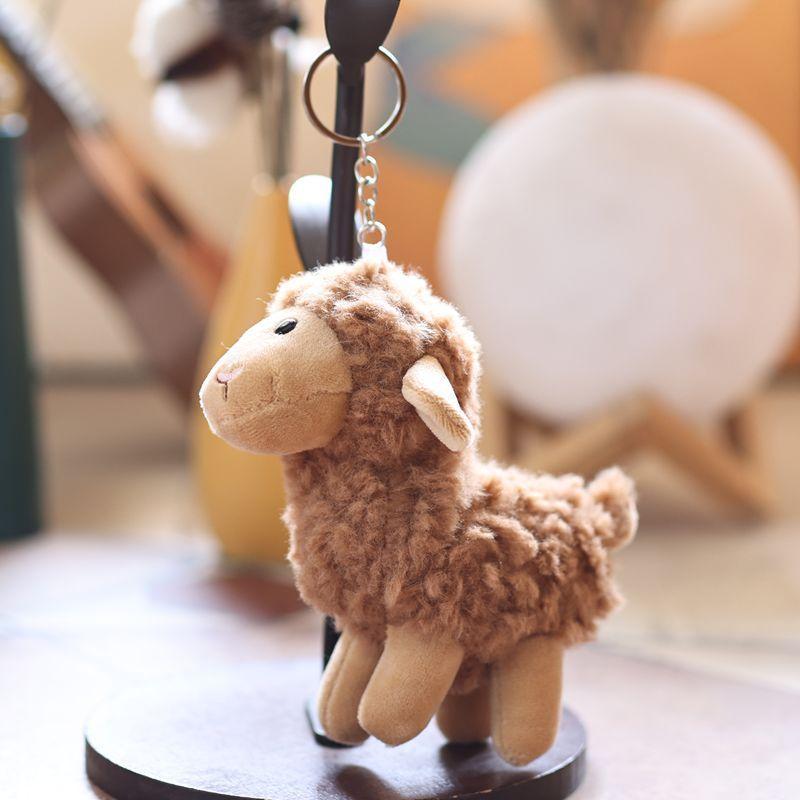 Plush Sheep Keychain With Soft Pp Filling For Gifts And Collectors