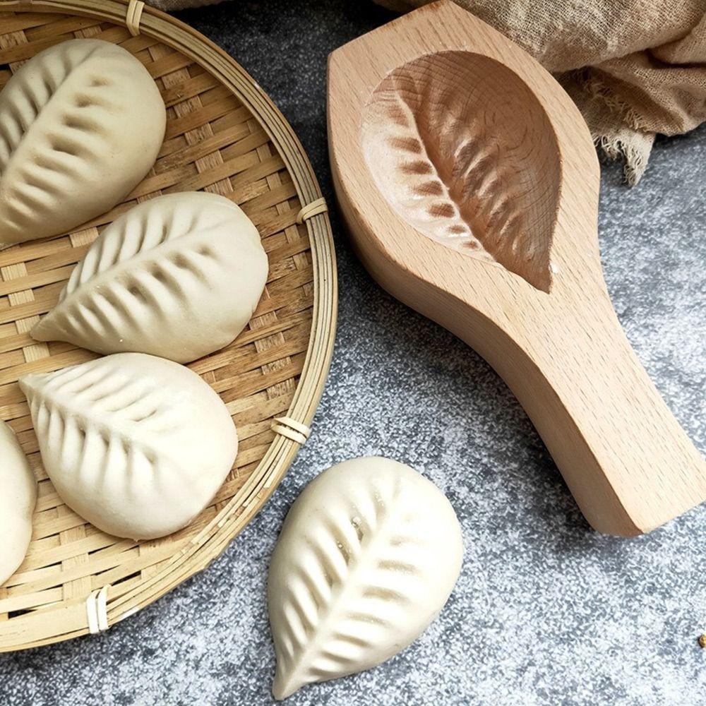 Wooden Steamed Bun Mold Multipurpose Cookie Baking Tool Useful Mooncake Mold DIY Baking