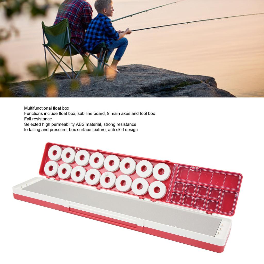 Angelkasten 3 Schichten 3 in 1 Fisch Aufbewahrungsbox Angelzubehör Zubehör