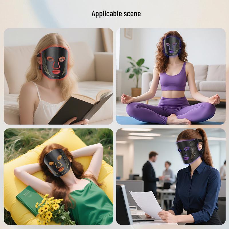LED Beauty Photon Mask - Red Light Skin Rejuvenation Face Instrument