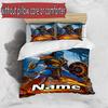 3pcs Duvet Cover Set (1*Duvet Cover + 2*Pillowcase, Without Core), Custom Name Avatar Pattern Bedding Set, Home Bedroom Decor Gift