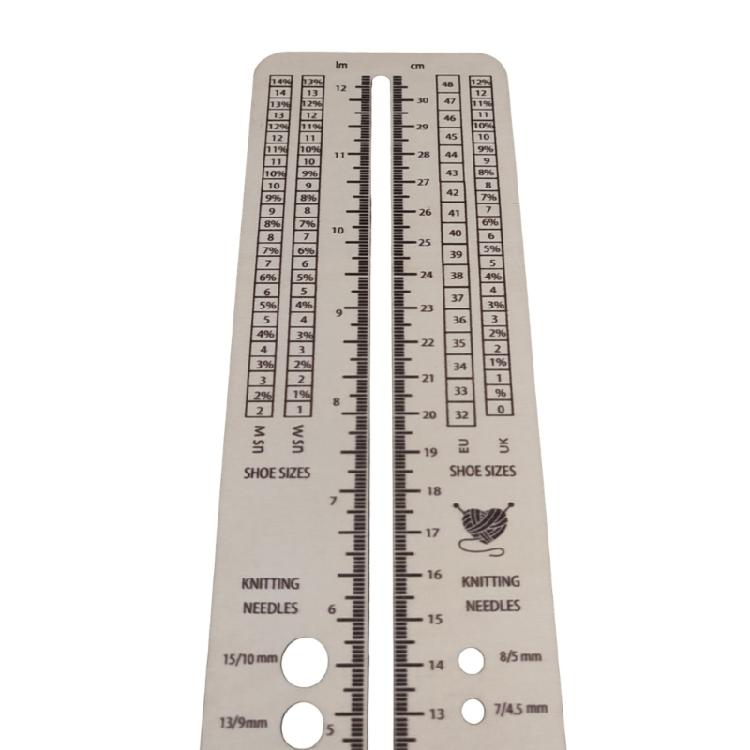 Sock Ruler Weaving Stocking Display Model Sock Blockers Weaving Tool for Knitting