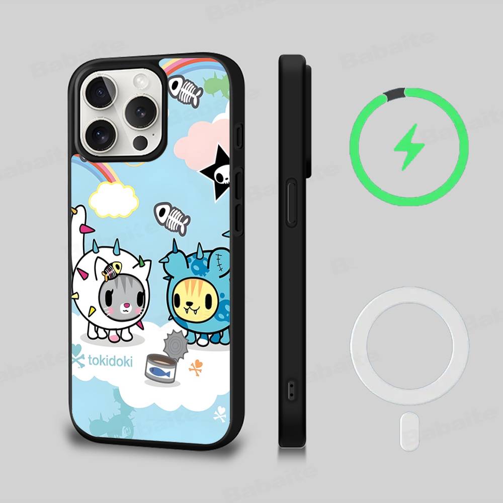 H-Hazbin Hotel Angel For Magsafe Magnetic Wireless For IPhone 16 15 14 13 12 11 17 Pro Max Plus Phone Case