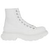(WMNS) Alexander McQueen Tread Slick Boots 'White' Women's 611706W4L329000