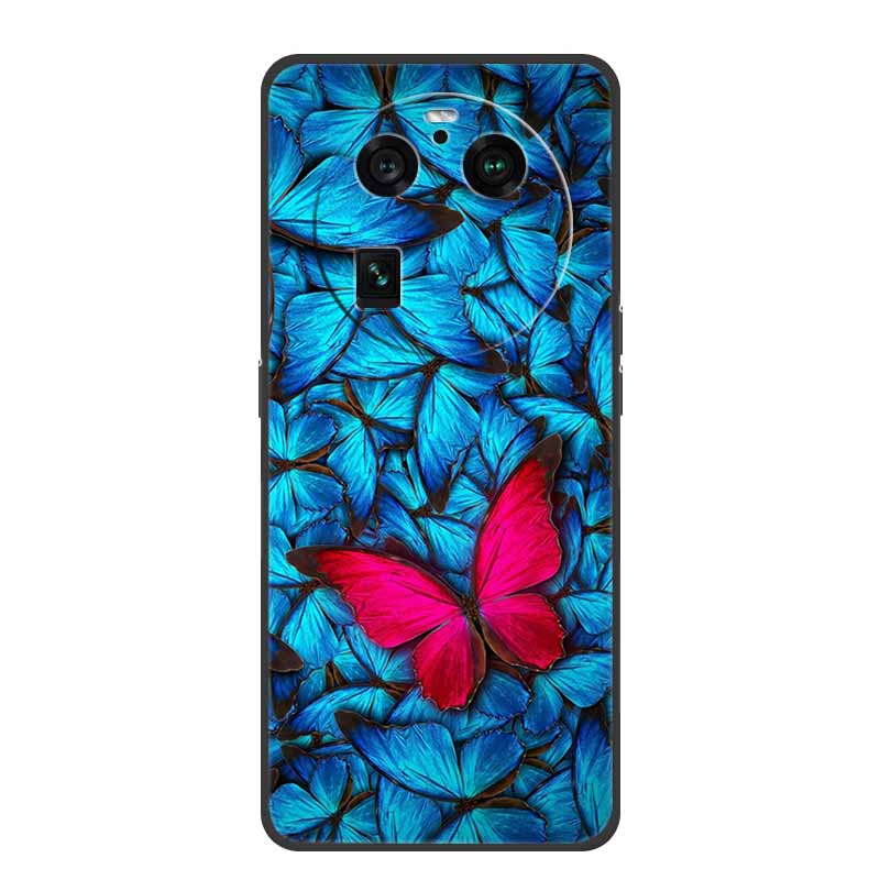 For Oppo Find X6 Pro Case Original Soft Silicone Shockproof Phone Back Cover Cases for Oppo Find X6 Pro 5G Cool Protector Shell