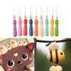 Multi/Single Needle Felting Tool With/without Barbed Needle for Felt Animals & Pattern Felt Needle Holder Wooden Handle