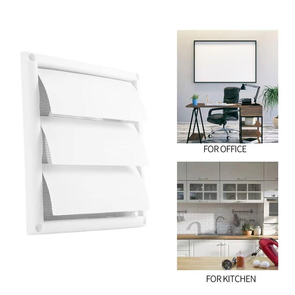 Grille Covers Exhaust Vent Cover Weather Resistant Air Shutter Vents  House Outside