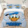 3pcs Donald Duck Theme Printed Bedding Set, Soft and Comfortable Quilt Cover for Bedroom, Guest Room W045