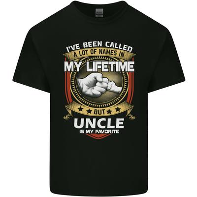 Uncle Is My Favourite Funny Fathers Day Mens Light Cotton T-Shirt Unisex T-Shirt
