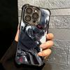Terminator Arnold Schwarzenegger Plating Phone Case For Iphone 16 17 Pro Max Air 16E 14 15 Plus 12 13 Mini Anti-Fall Airabag Cov