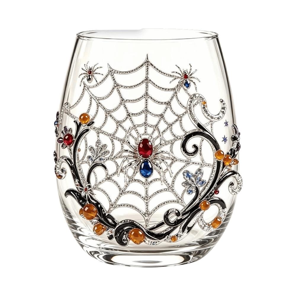 Pumpkin Tentacle Halloween Glass Skull Ghost Drinking Wine Cup Gothic Halloween Art Cup Cocktail