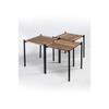 Nesting Table Metal Nesting Table (3-piece Square Nesting Table)