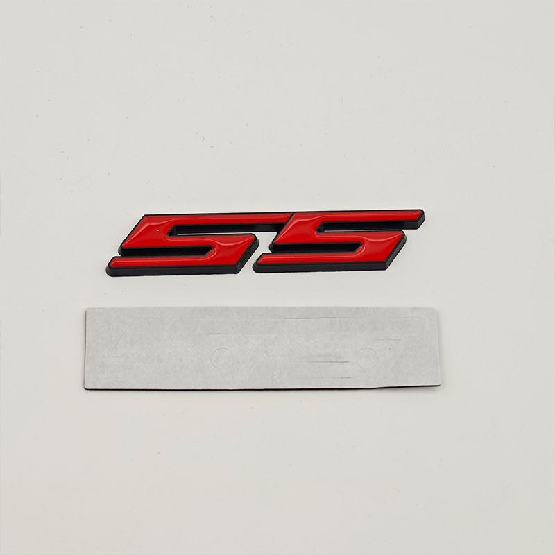 3D Metal Car Rear Trunk Logo Badge Sticker Front Grille Emblem For Chevrolet SS Sport Camaro Cavalier Onix Cruze Aveo Silverado