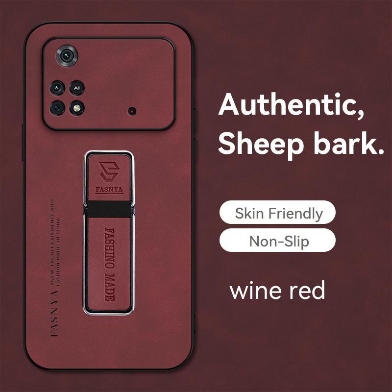 

Для Pocco M 4 Pro Чехол Автомобильный магнитный держатель Противоударный чехол для телефона Для Xiaomi Poco M4 Pro 4G Poko Little M4Pro Кожаная задняя крышка For Poco M4 Pro 4G