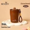 FUGUANG BESTJOY Isolerad Kaffemugg i 316L Rostfritt Stål 350ml