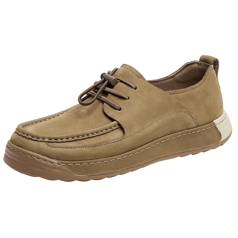 Tianmeiyi Men s Casual Leather Deck Shoes 41